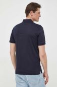 Бавовняне поло BOSS колір синій меланж (3224805)