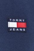 Бавовняне поло Tommy Jeans колір синій з аплікацією (3007838)