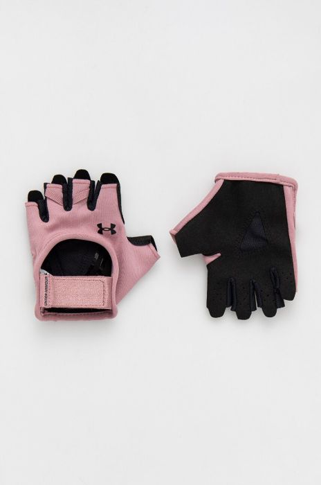 Рукавички Under Armour жіночі колір рожевий