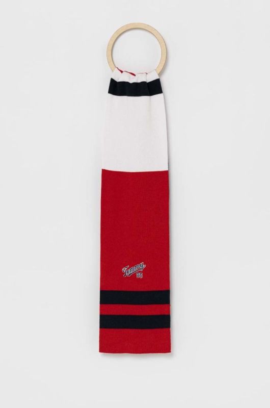 Tommy Hilfiger колір червоний візерунок