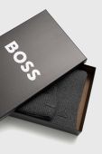 Шапка і шарф BOSS колір сірий