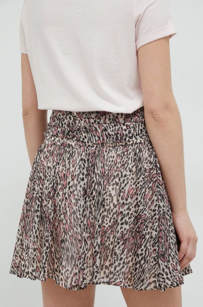 Спідниця Guess mini розкльошена колір барвистий (2896678) фото 3
