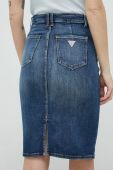 Джинсова спідниця Guess mini олівець колір блакитний (2922237)