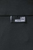 Спідниця Love Moschino колір чорний mini розкльошена Спідниця Love Moschino колір чорний mini розкльошена