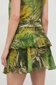 Спідниця Guess колір зелений mini розкльошена (2975031)