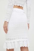 Спідниця Guess колір білий mini олівець Спідниця Guess колір білий mini олівець