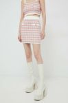 Спідниця Guess колір рожевий mini олівець (2965799) Спідниця Guess колір рожевий mini олівець (2965799)
