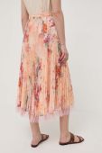 Спідниця Twinset maxi розкльошена колір барвистий (3222292)