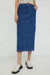 Спідниця R?sum? колір синій midi пряма Спідниця R?sum? колір синій midi пряма