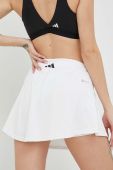 Спідниця adidas Performance Колір білий mini розкльошена колір білий
