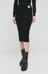 Спідниця Armani Exchange колір чорний midi олівець (2940070) Спідниця Armani Exchange колір чорний midi олівець (2940070)
