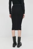 Спідниця Armani Exchange колір чорний midi олівець (2940070)