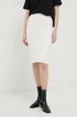 Спідниця Liu Jo колір бежевий midi олівець