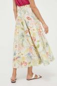 Бавовняна спідниця Twinset midi розкльошена колір барвистий (3238346) Бавовняна спідниця Twinset midi розкльошена колір барвистий (3238346)