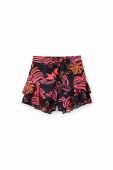 Шорти Desigual колір чорний