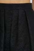 Спідниця Pinko колір чорний mini розкльошена