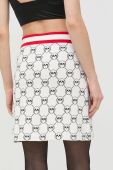 Спідниця Pinko колір білий mini пряма Спідниця Pinko колір білий mini пряма