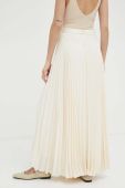 Спідниця Herskind колір бежевий maxi розкльошена