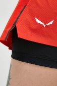 Спідниця Salewa колір червоний mini пряма
