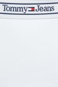 Спідниця Tommy Jeans колір білий mini розкльошена (2996680)