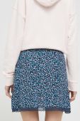 Спідниця Tommy Jeans mini пряма колір блакитний Спідниця Tommy Jeans mini пряма колір блакитний