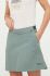 Спортивна спідниця Jack Wolfskin Hilltop колір зелений mini пряма