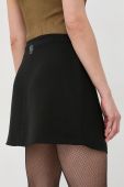 Спідниця Armani Exchange колір чорний mini розкльошена