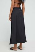 Пляжна спідниця Max Mara Beachwear колір чорний