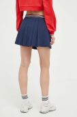 Спідниця Fila x Hailey Bieber колір синій mini розкльошена