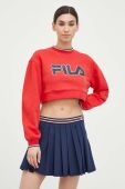 Спідниця Fila x Hailey Bieber колір синій mini розкльошена