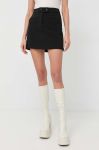 Спідниця Morgan колір чорний mini пряма (3144722) Спідниця Morgan колір чорний mini пряма (3144722)