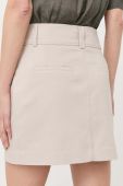 Спідниця Morgan колір бежевий mini пряма (3151190)
