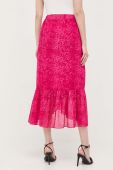 Спідниця Morgan колір рожевий maxi пряма