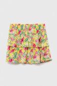 Дитяча спідниця Birba&Trybeyond колір жовтий mini розкльошена