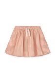 Дитяча бавовняна спідниця Liewood колір бежевий mini розкльошена