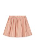 Дитяча бавовняна спідниця Liewood колір бежевий mini розкльошена