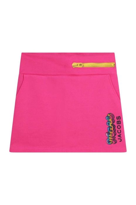 Дитяча спідниця Marc Jacobs колір фіолетовий mini пряма (3104158)