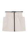 Дитяча спідниця Dkny колір білий mini пряма (3082333)