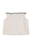 Дитяча спідниця Dkny колір білий mini пряма (3082363)