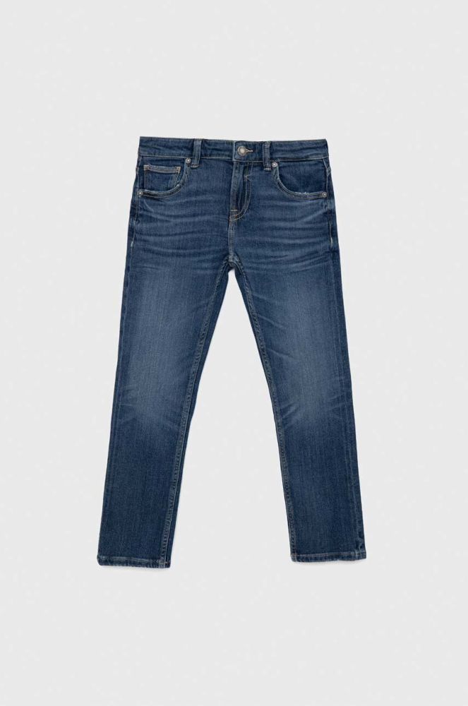 Дитячі джинси Guess Silk Edition колір блакитний