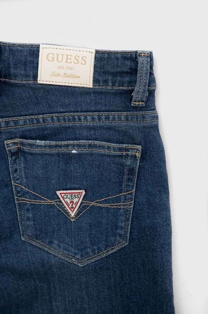 Дитячі джинси Guess Silk Edition колір блакитний фото 3
