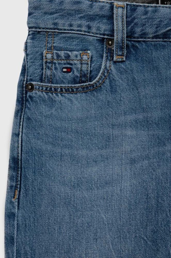 Дитячі джинси Tommy Hilfiger Skater Bleach колір блакитний фото 3