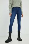 Джинси Wrangler High Rise Skinny Cozy Night жіночі висока посадка колір темно-синій