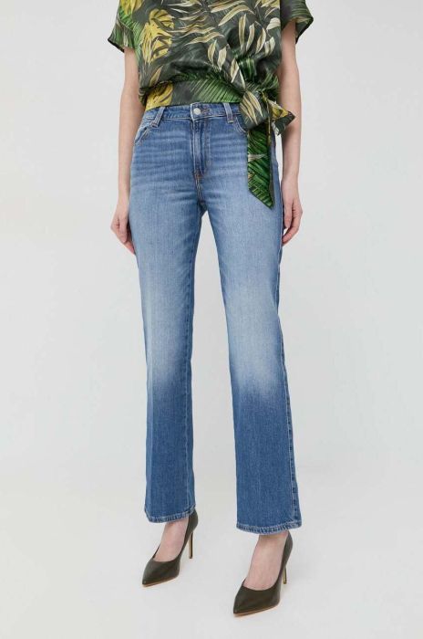 Джинси Guess жіночі висока посадка колір блакитний (3031432)