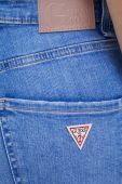 Джинси Guess жіночі висока посадка колір блакитний (2951477)