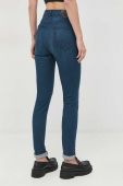 Джинси BOSS жіночі висока посадка колір темно-синій (2919925)