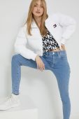 Джинси Tommy Jeans Sylvia жіночі висока посадка колір блакитний (2888359)