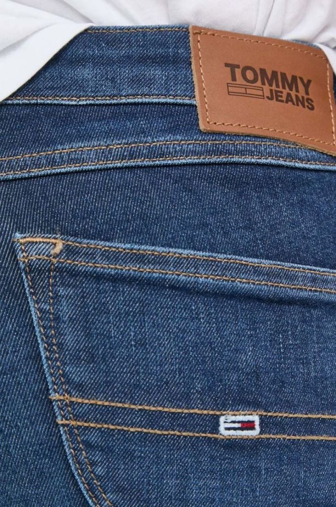 Джинси Tommy Jeans Sophie жіночі висока посадка колір темно-синій (2934622) фото 3
