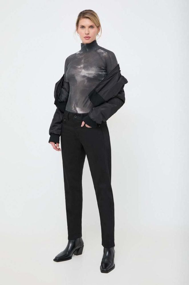 Джинси G-Star Raw Kate жіночі висока посадка колір чорний (3587854) фото 2