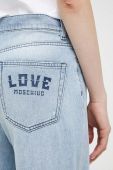 Джинси Love Moschino жіночі висока посадка колір блакитний (3196102)